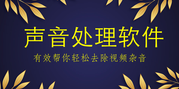声音处理软件