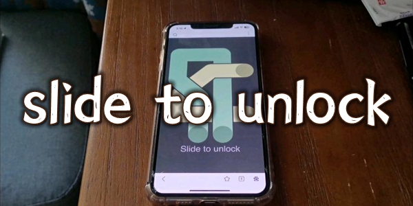 slide to unlock