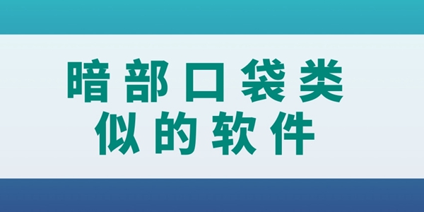 暗部口袋类似的软件