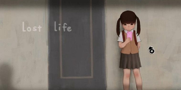 迷失的生活小女孩