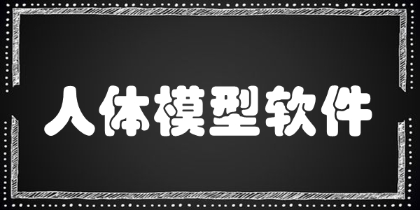 人体模型软件