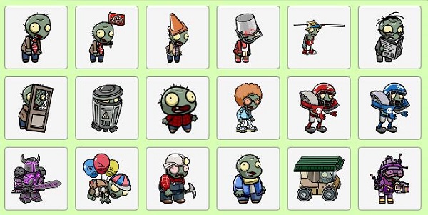 pvzbt僵尸图鉴大全