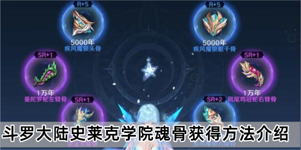 斗罗大陆史莱克学院魂骨获得方法介绍