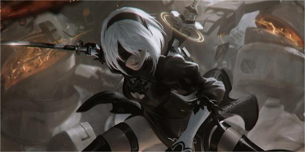 《尼尔:机械纪元》七周年庆典 白金工作室发布多张贺图