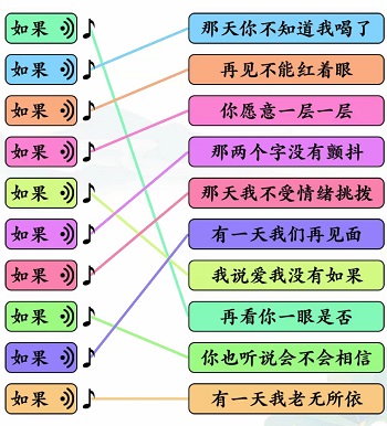 文字玩出花如果之歌二通关攻略