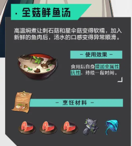 晶核食谱大全