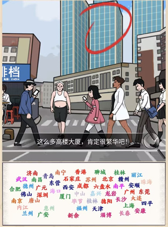 秃然的沙雕城市差异攻略