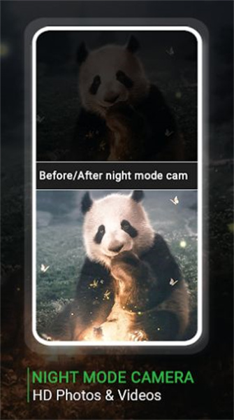 Night Camera Mode Photo Video