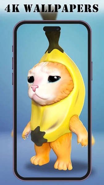 Banana Cat Wallpaper