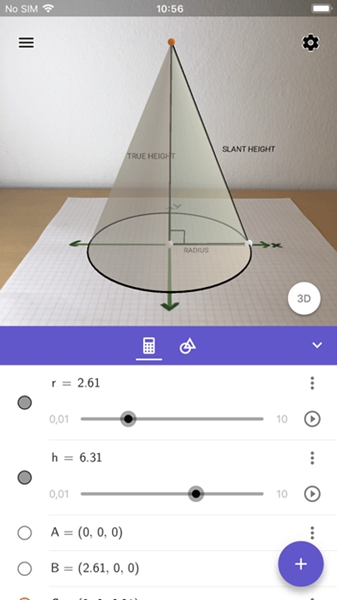 GeoGebra 3D计算器安卓版