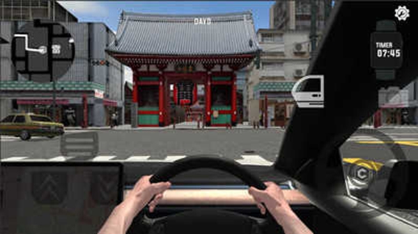 东京驾驶模拟商店街逃脱3D
