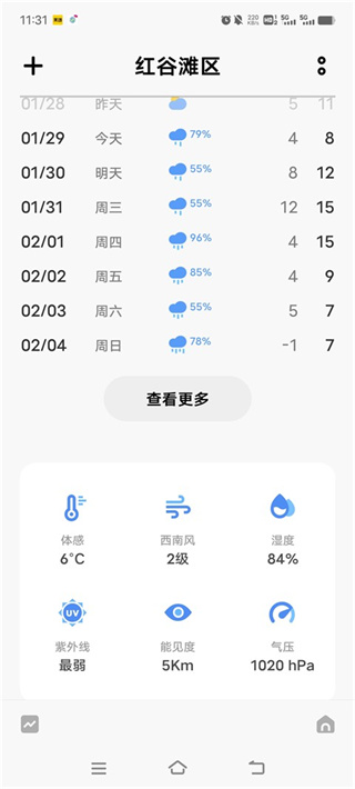 vivo天气app