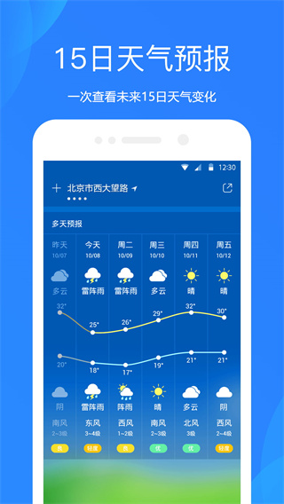 天气预报正版无广告